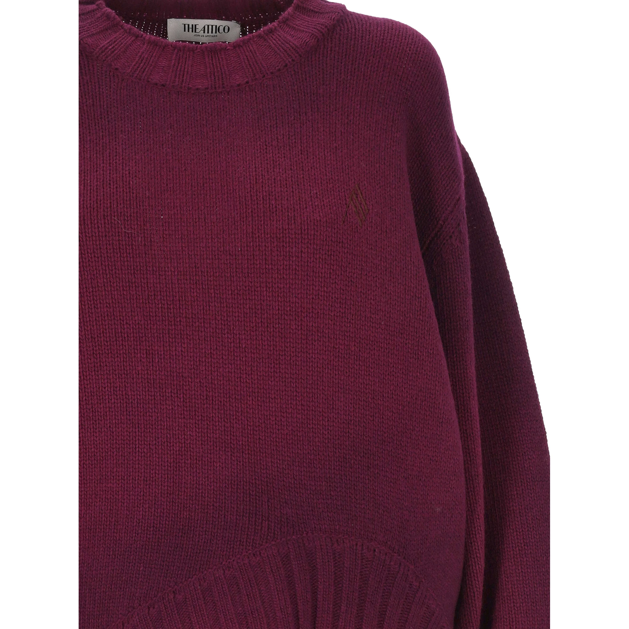 The Attico Sweaters Purple