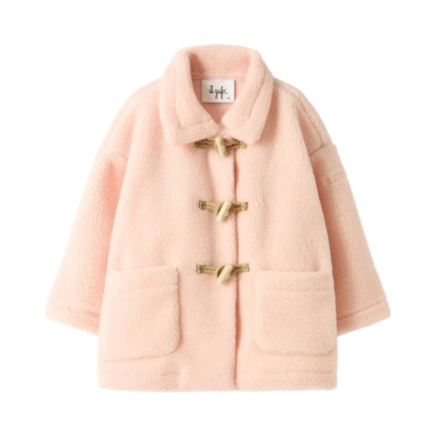 Il Gufo Coats Baby Pink