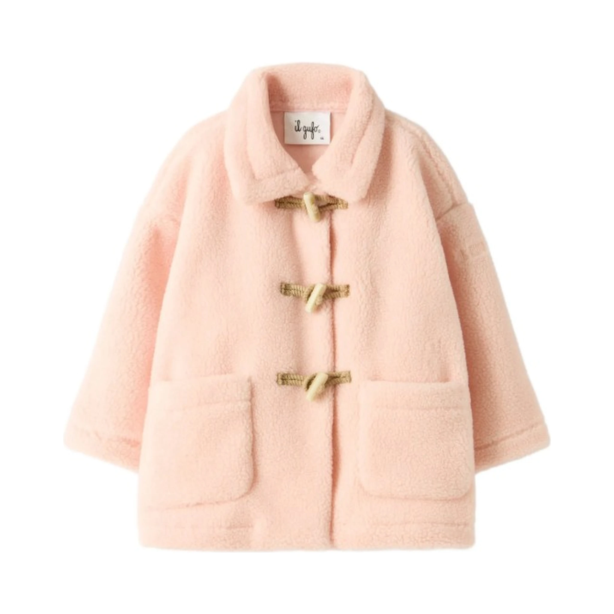 Il Gufo Coats Baby Pink