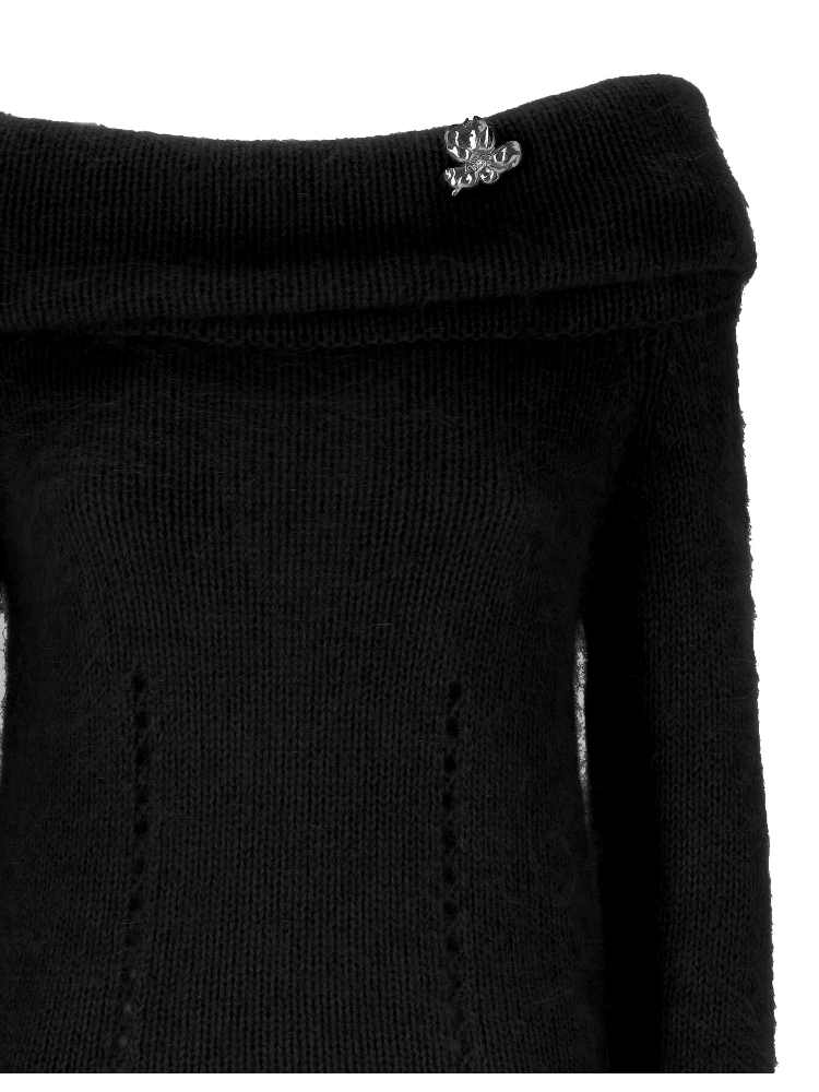 Blumarine Sweaters Black alternative