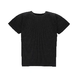 Issey Miyake T-shirts and Polos Black