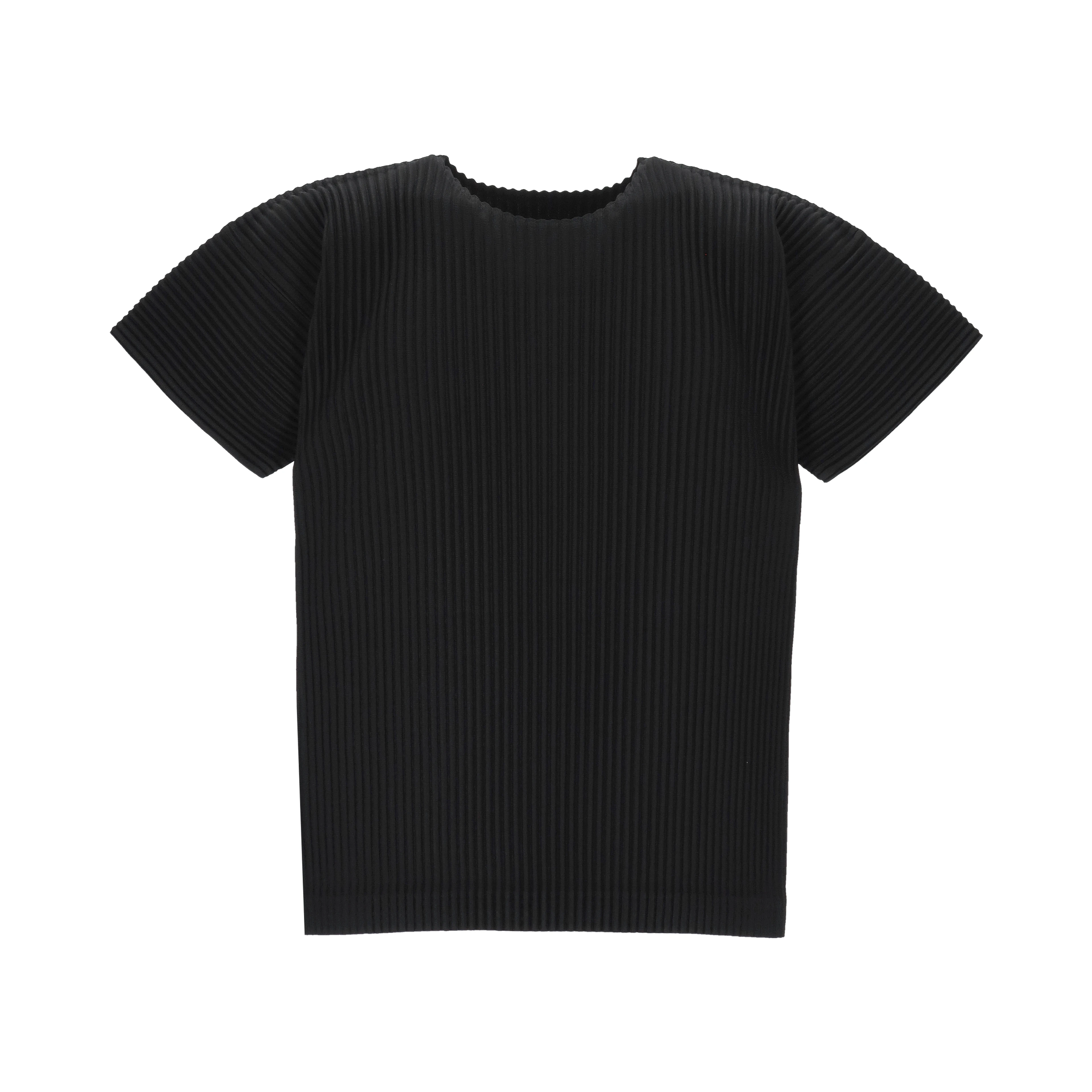 Issey Miyake T-shirts and Polos Black