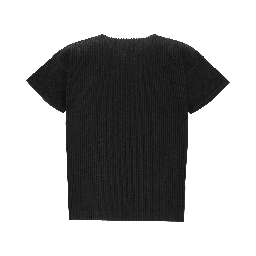 Issey Miyake T-shirts and Polos Black