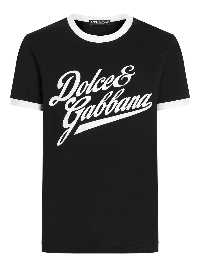 Dolce & Gabbana T-shirts and Polos Black