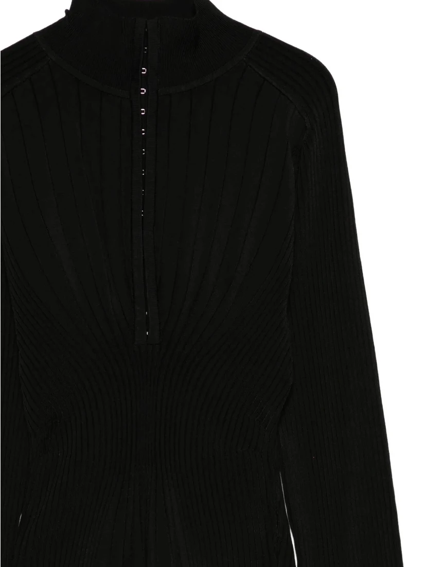 MUGLER Top Black