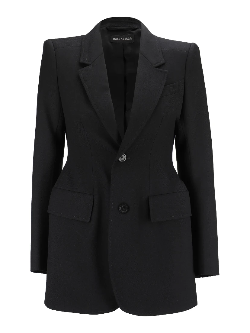 Balenciaga Jackets Black