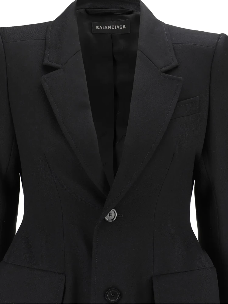 Balenciaga Jackets Black alternative