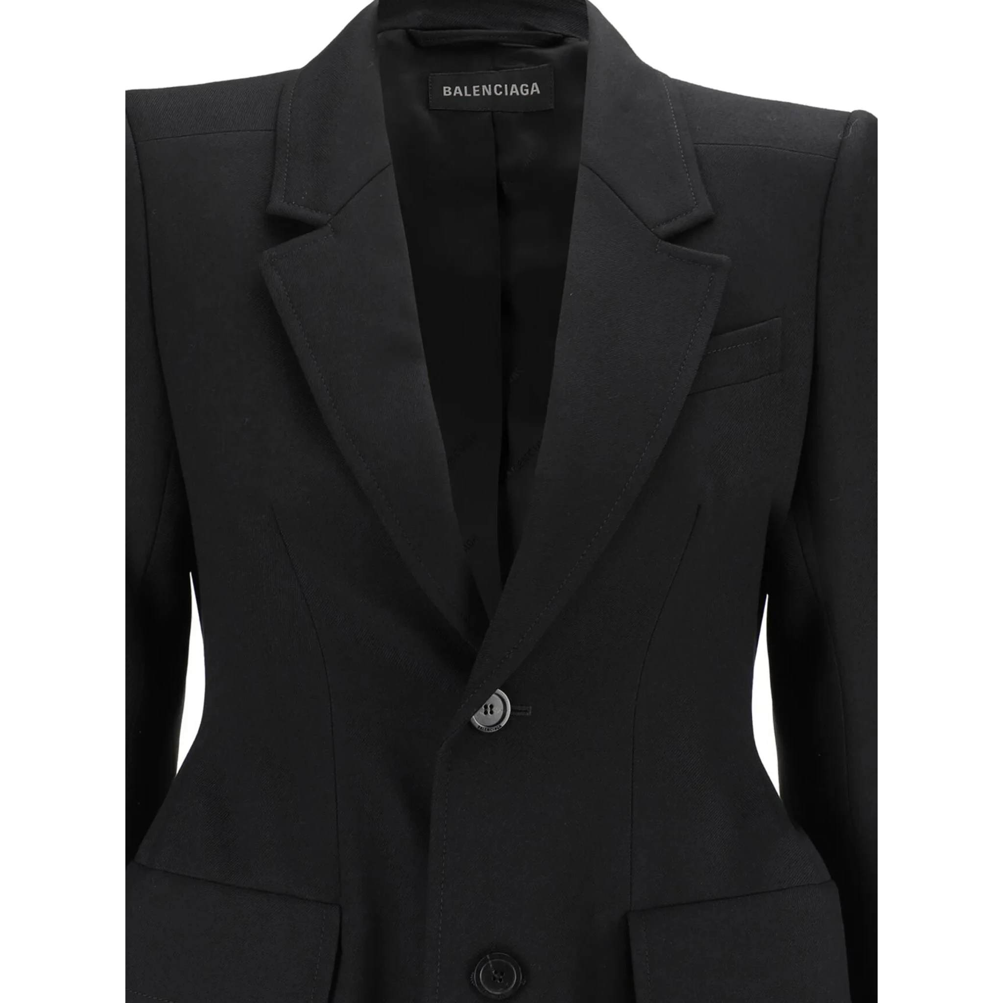 Balenciaga Jackets Black