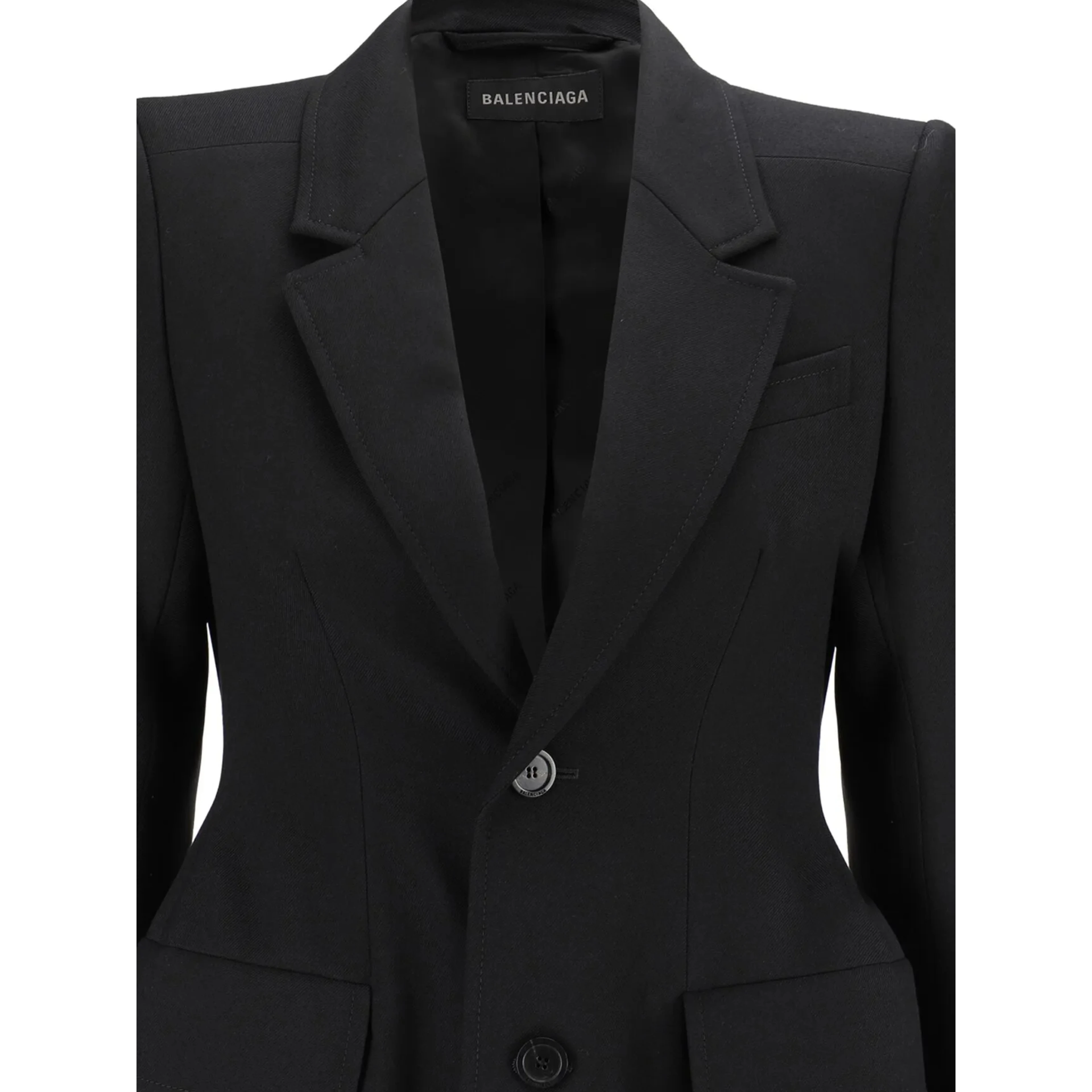 Balenciaga Jackets Black