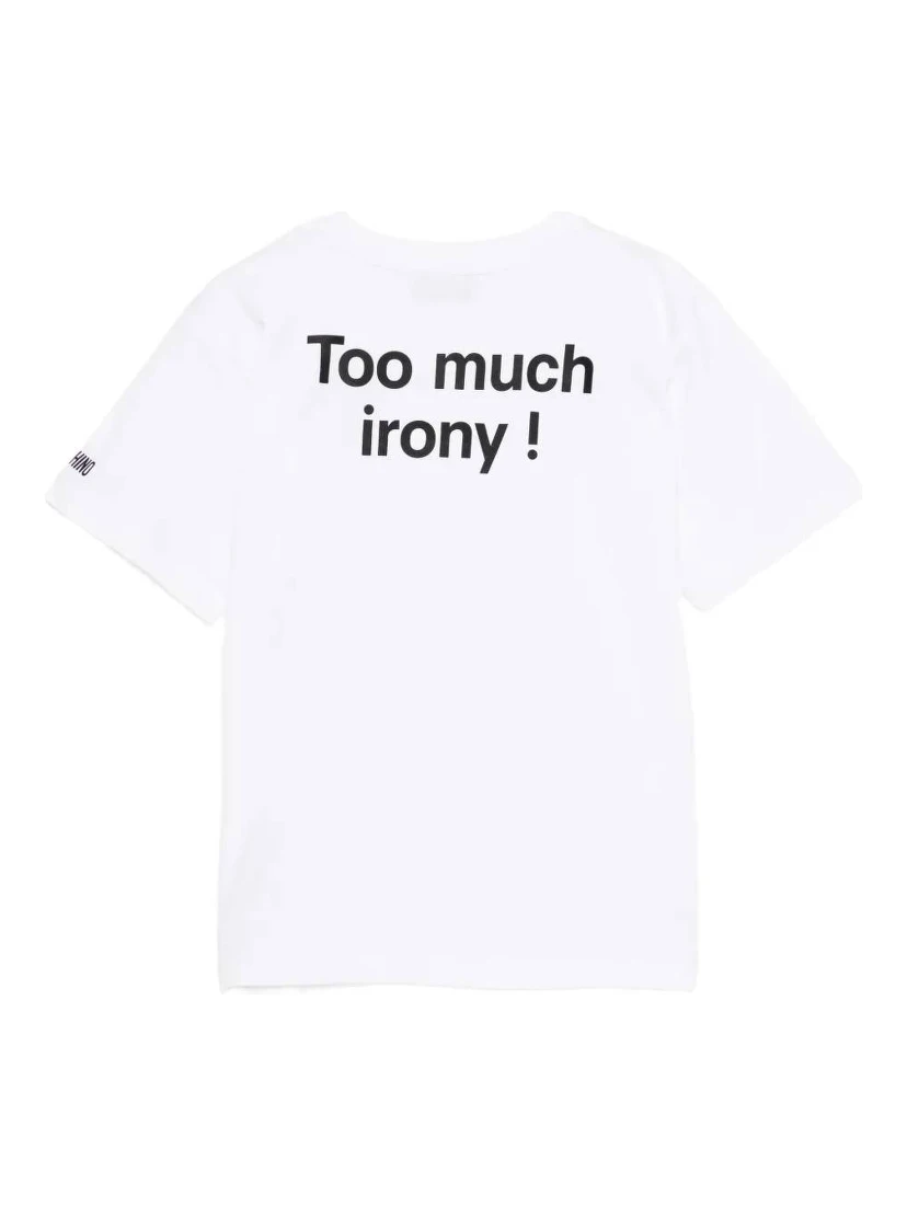 Moschino T-shirts and Polos White