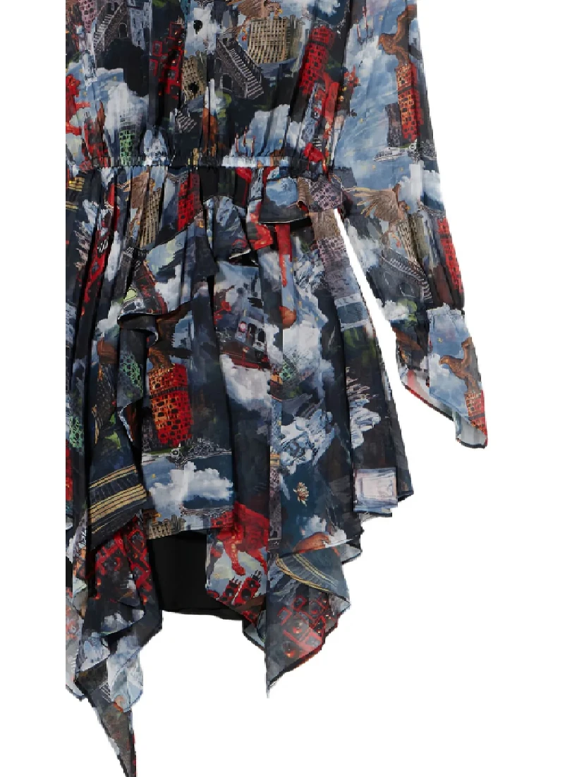 Off White Dresses MultiColour