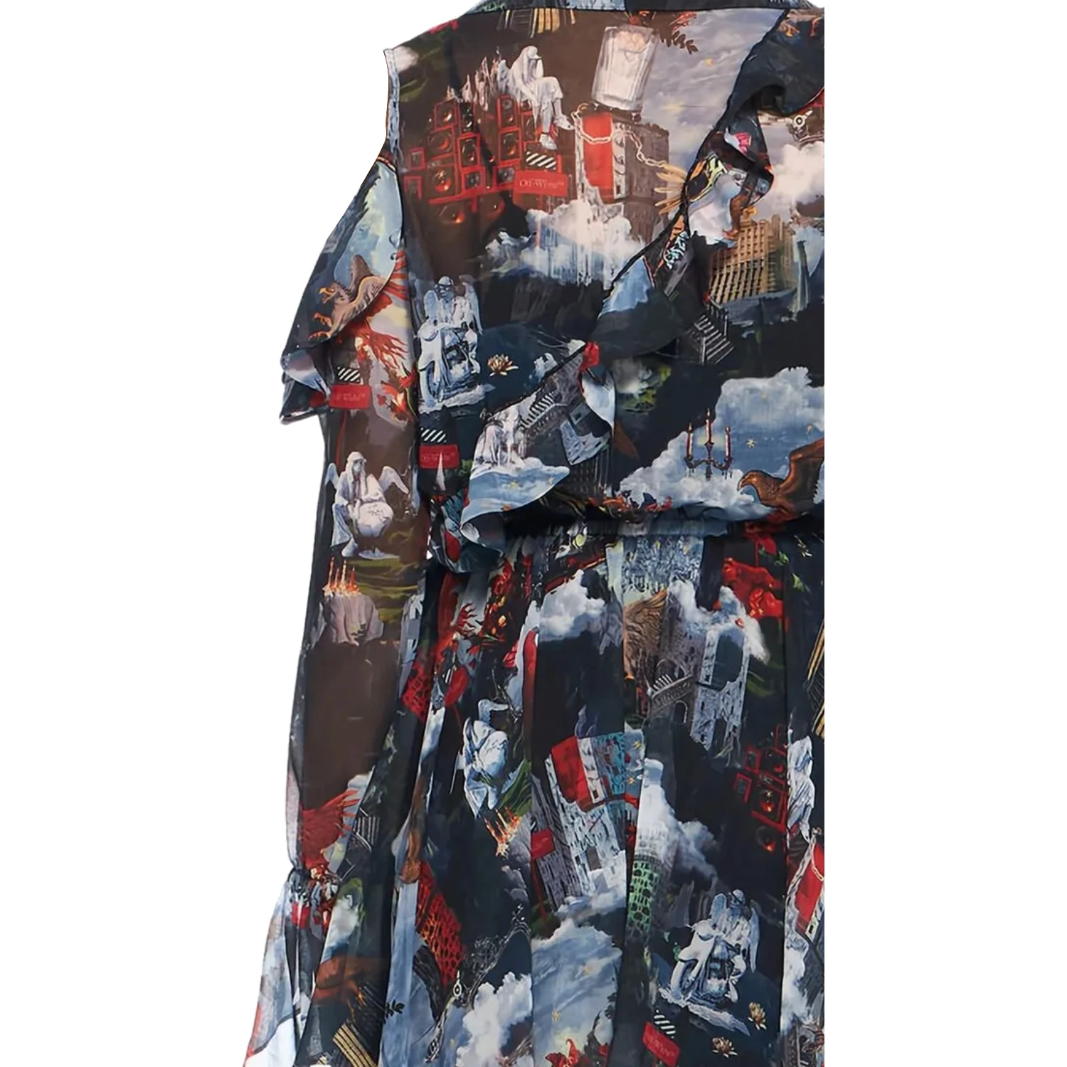 Off White Dresses MultiColour