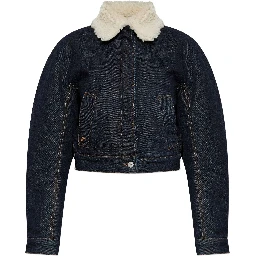 JACQUEMUS Coats Blue