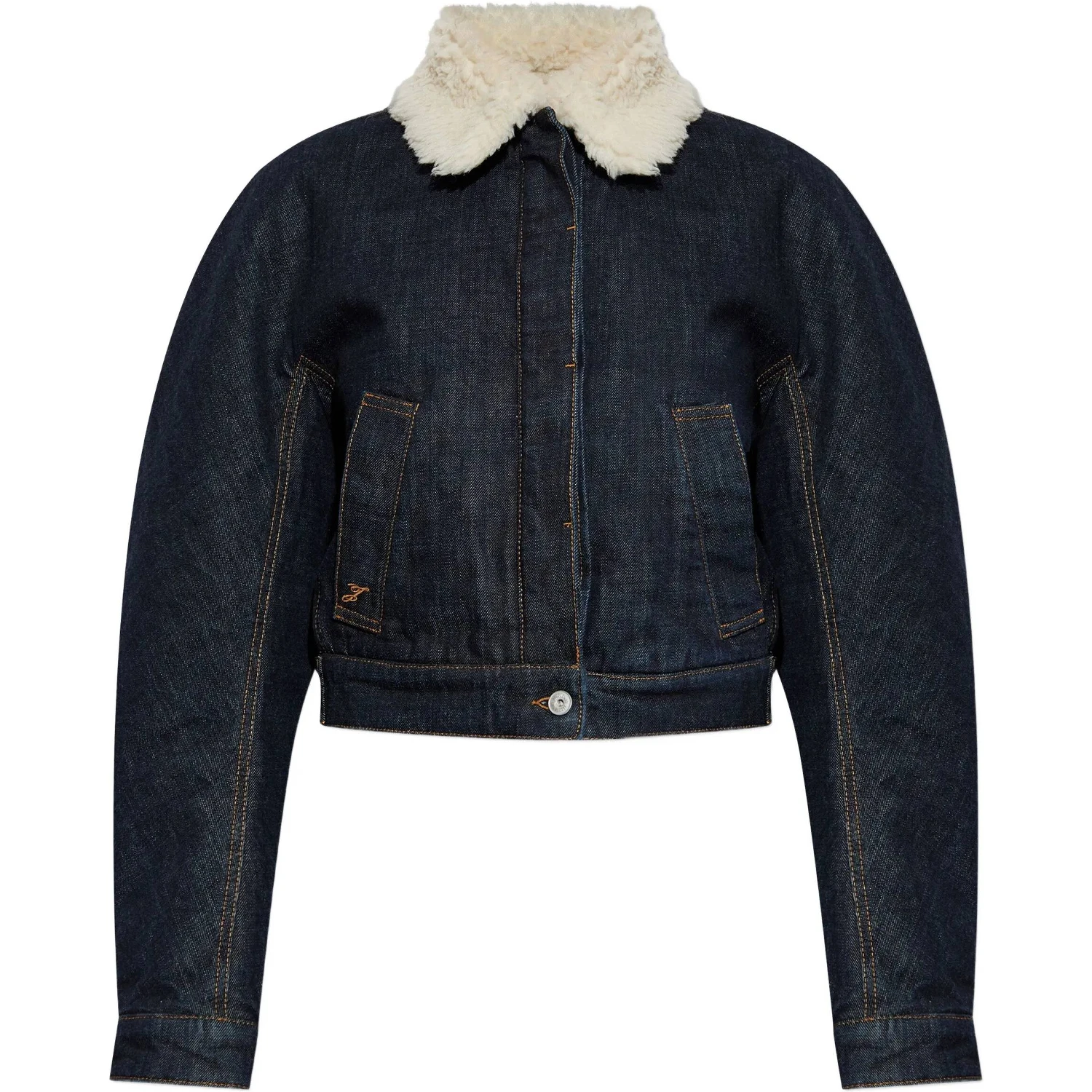 JACQUEMUS Coats Blue