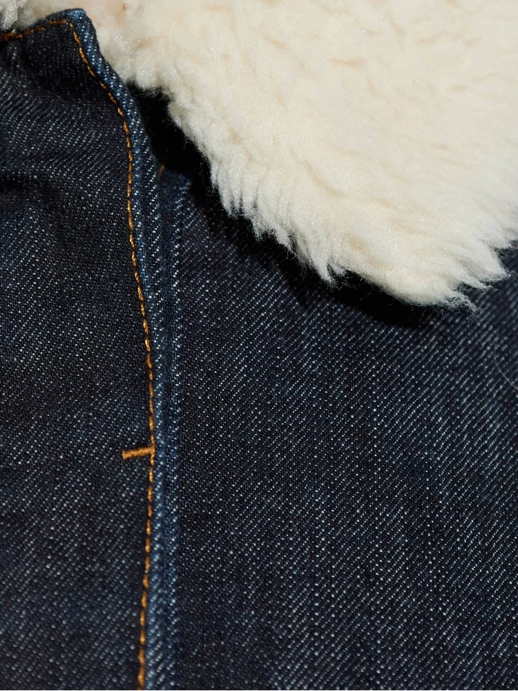 JACQUEMUS Coats Blue alternative