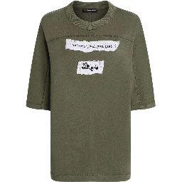 Dolce & Gabbana T-shirts and Polos Green