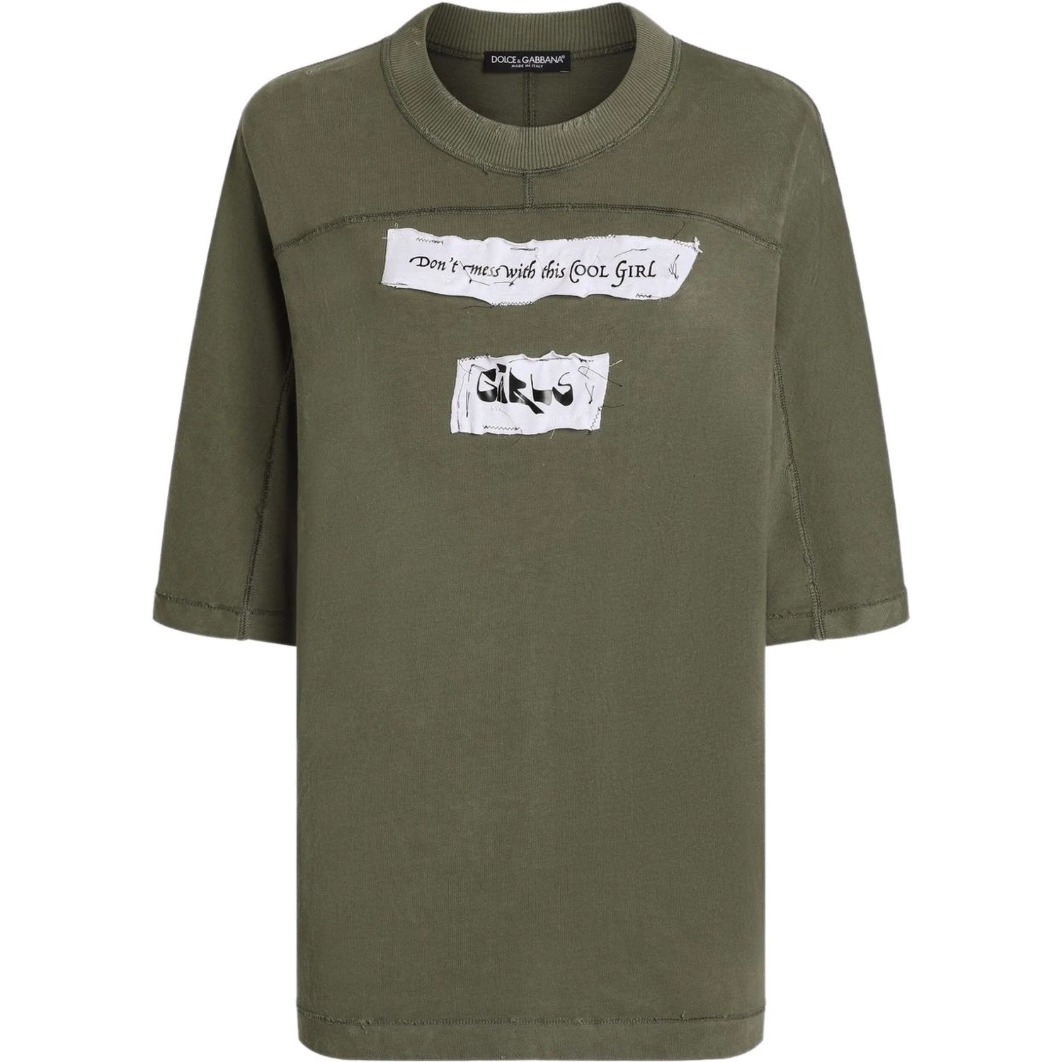Dolce & Gabbana T-shirts and Polos Green