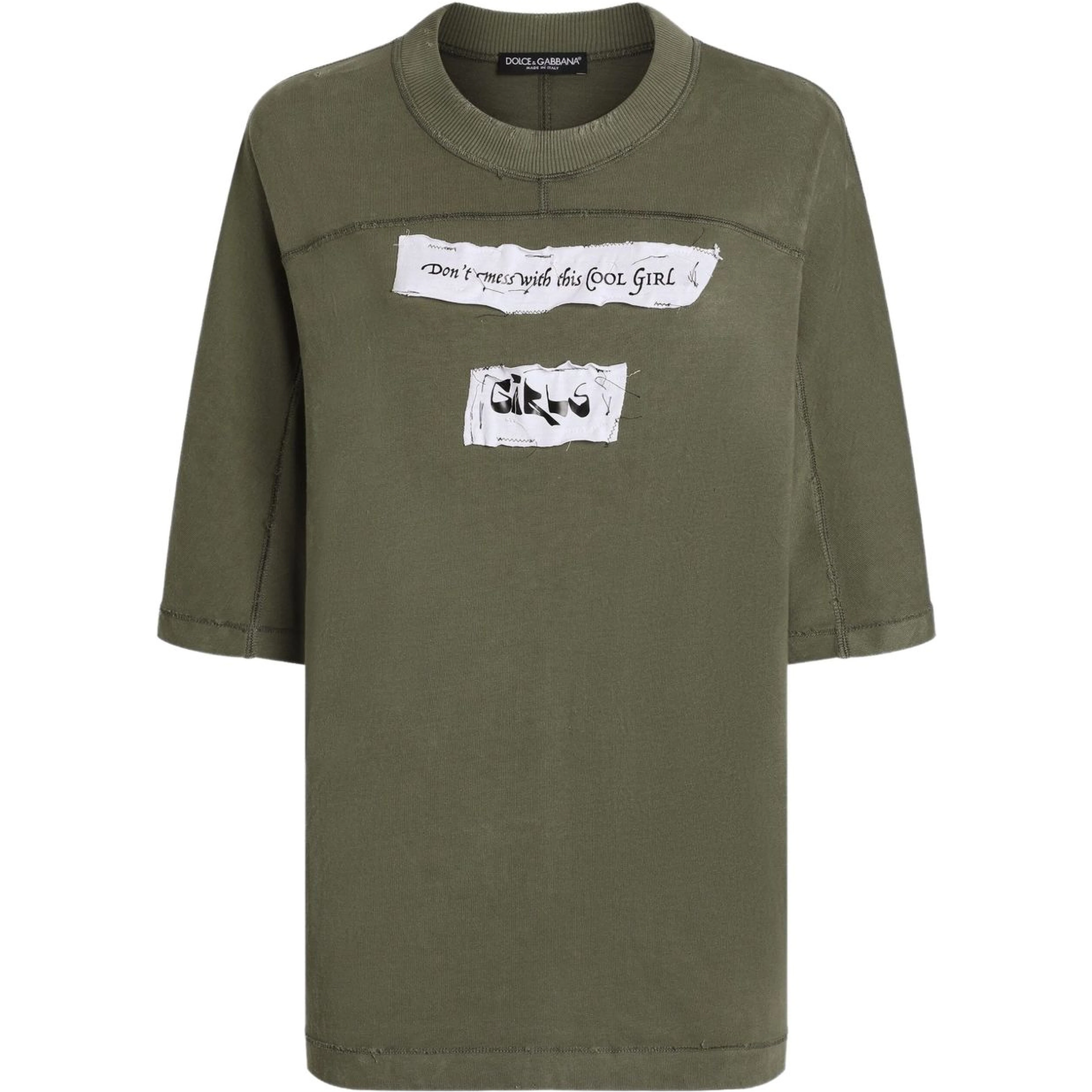 Dolce & Gabbana T-shirts and Polos Green