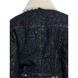 JACQUEMUS Coats Blue