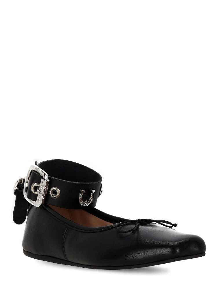 Vivienne Westwood Flat shoes Black alternative