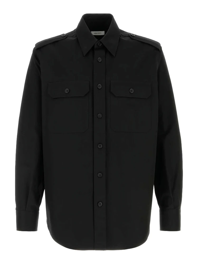 Alexander McQueen Shirts Black