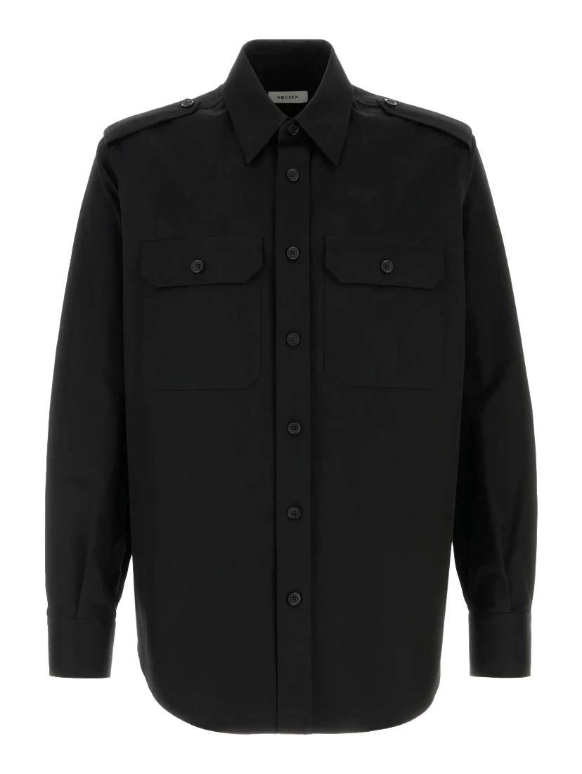 Alexander McQueen Shirts Black