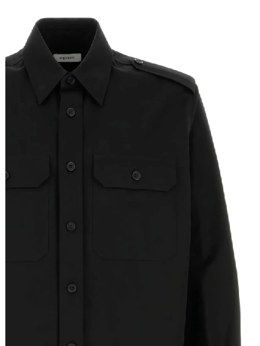 Alexander McQueen Shirts Black