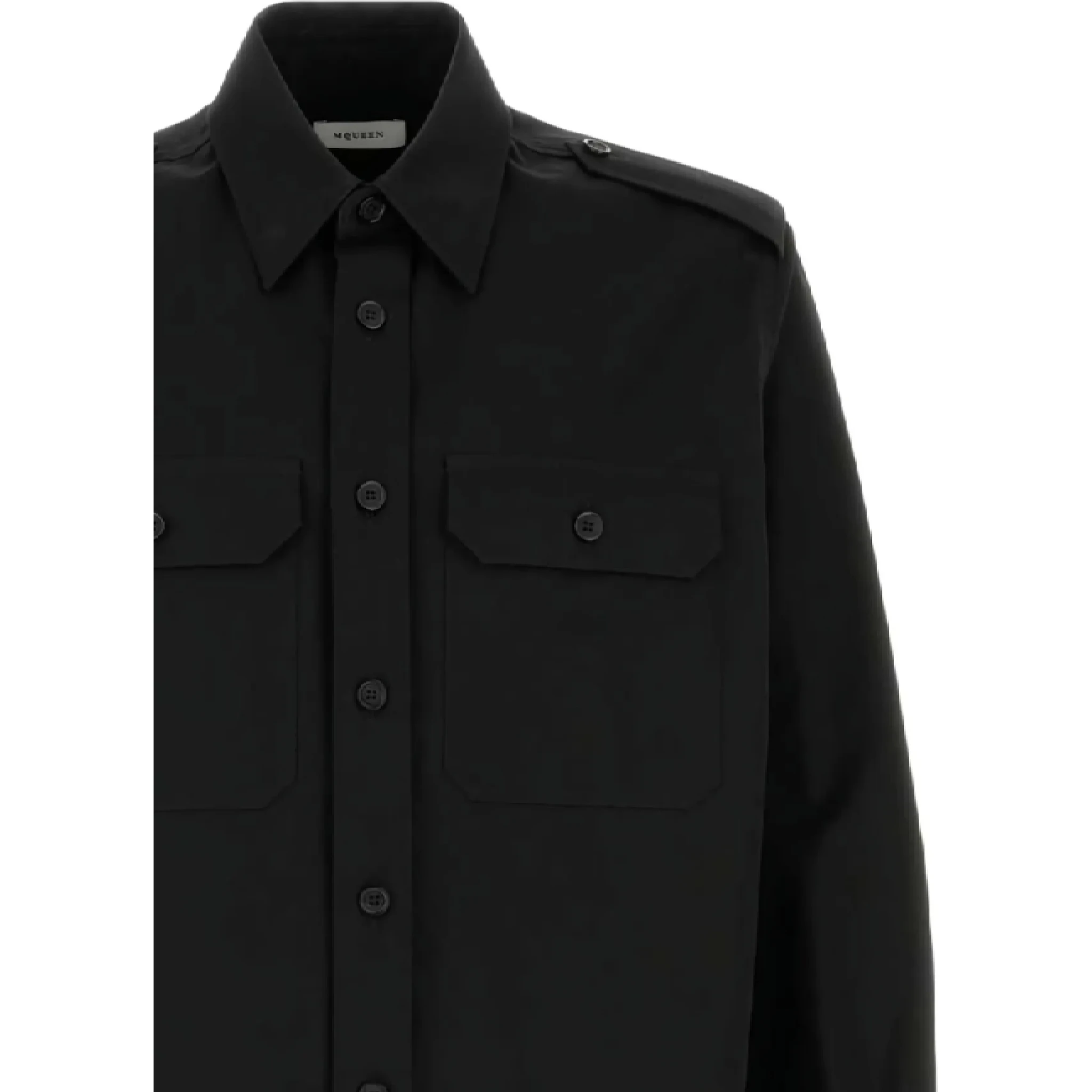 Alexander McQueen Shirts Black