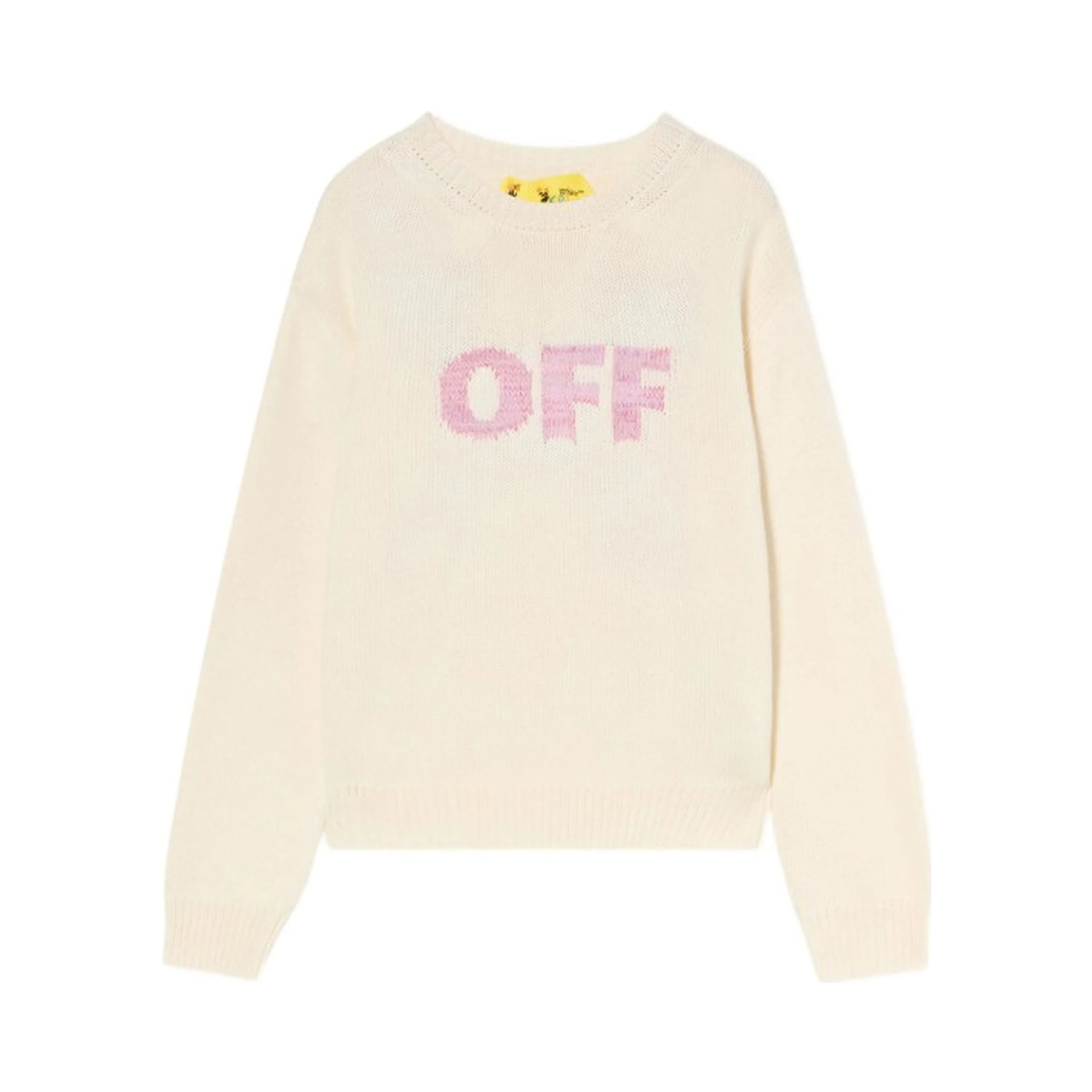Off White Sweaters Beige