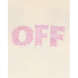 Off White Sweaters Beige