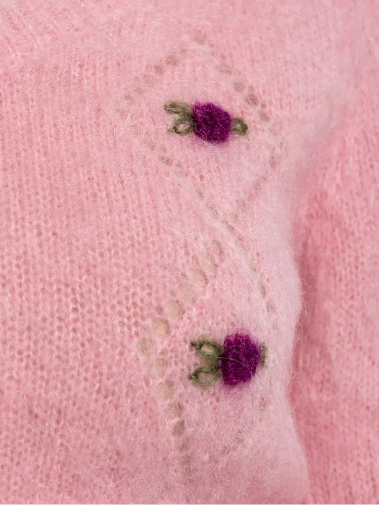 Alessandra Rich Sweaters Pink alternative