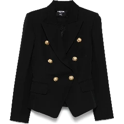 Balmain Jackets Black