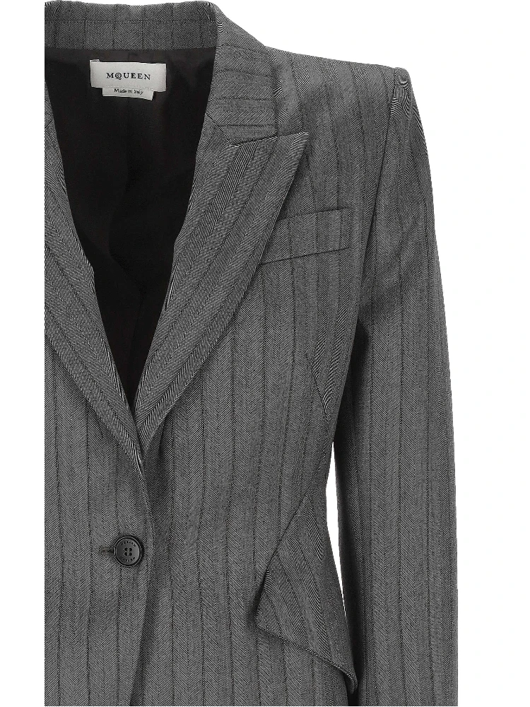 Alexander McQueen Jackets Grey alternative