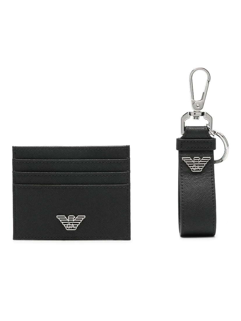 Emporio Armani Wallets Black