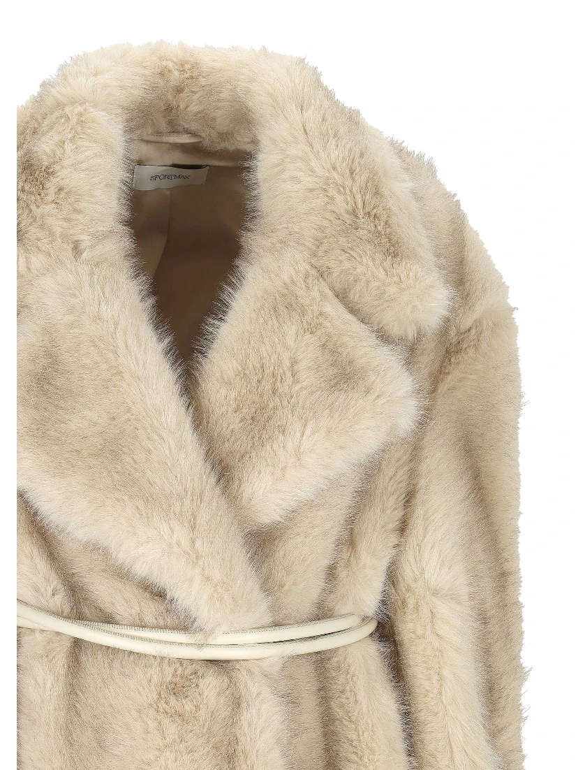 MAX MARA SPORTMAX Coats Beige