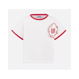 تيشيرتات وبولو بيضاء للأطفال من ديور