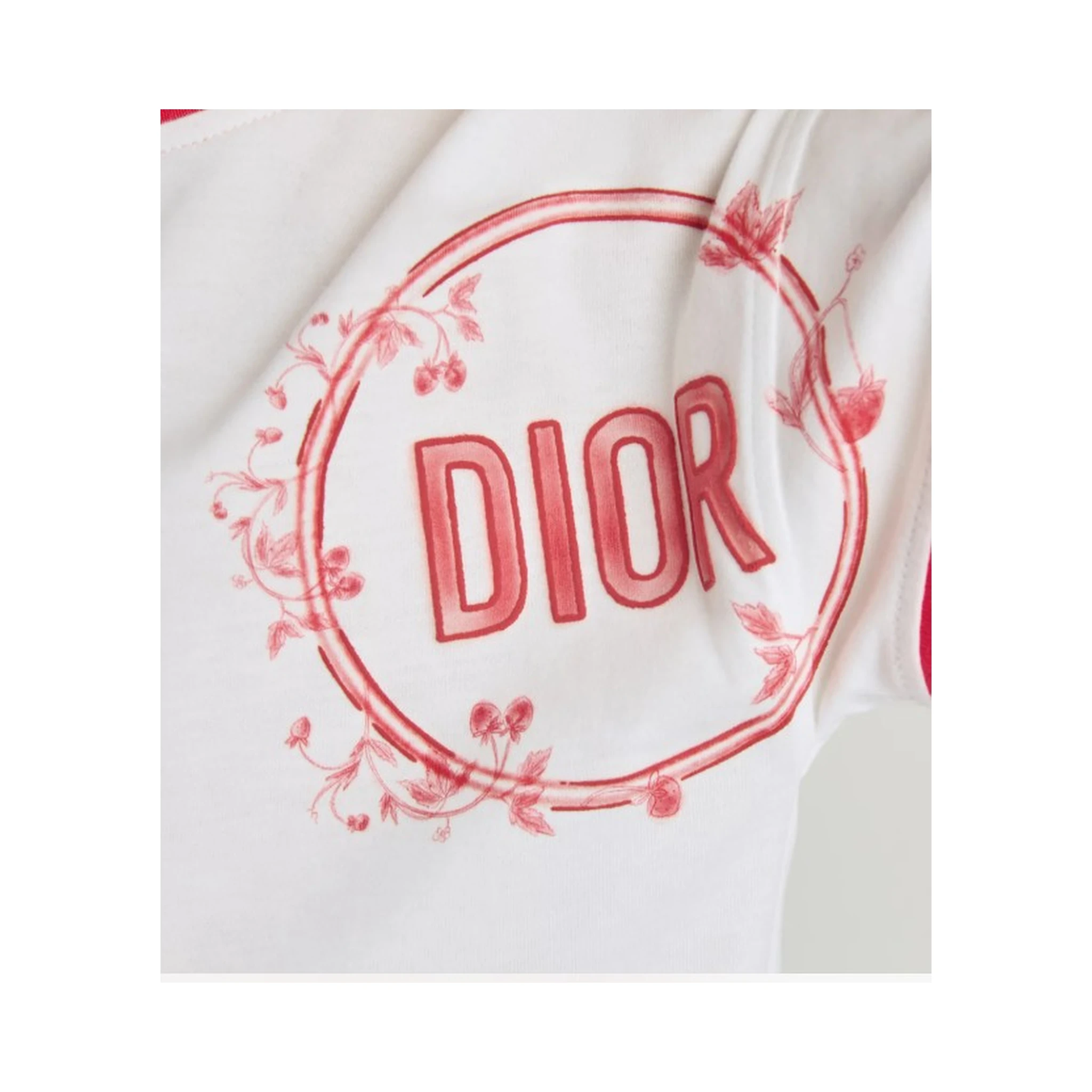 تيشيرتات وبولو بيضاء للأطفال من ديور