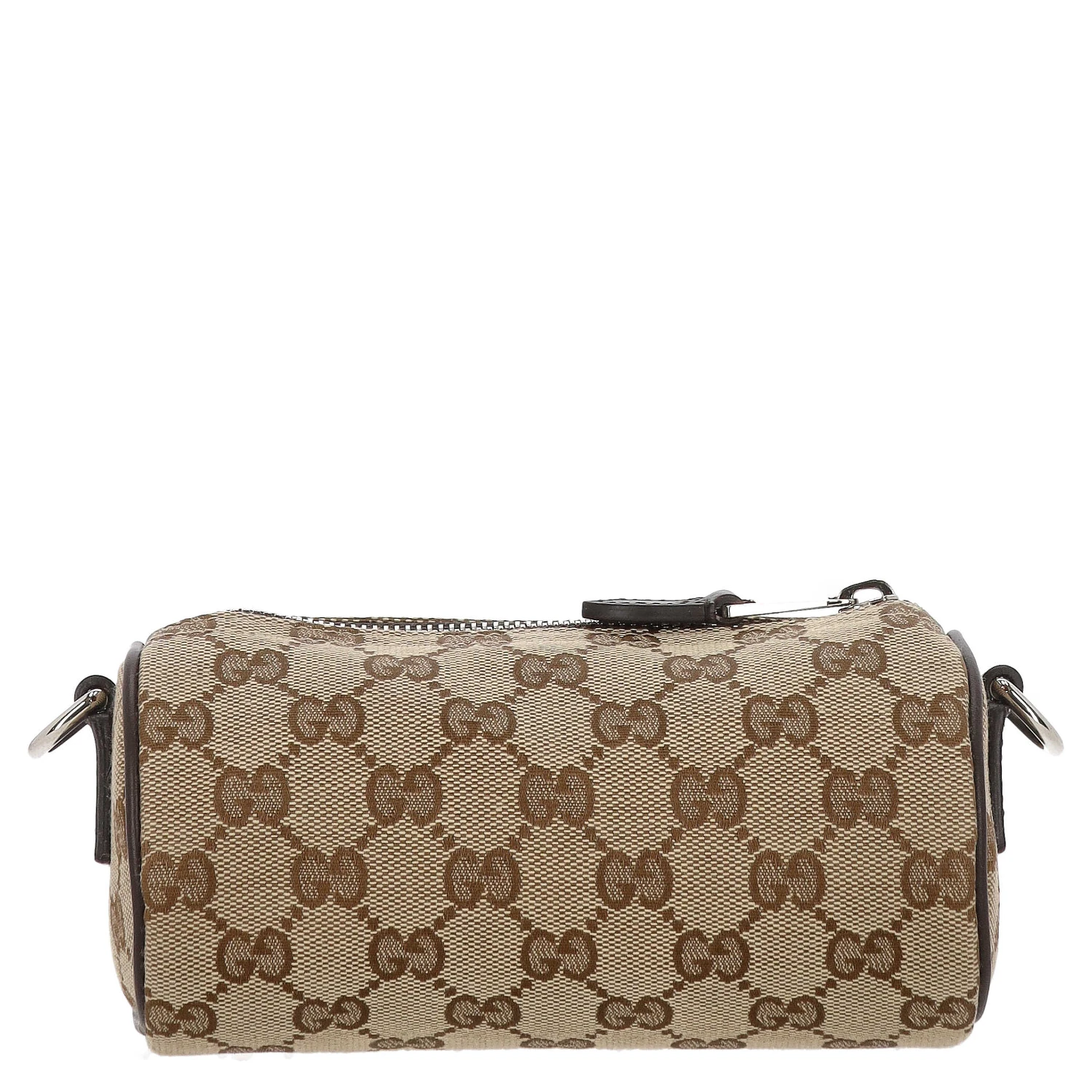 GG canvas mini cylinder bag