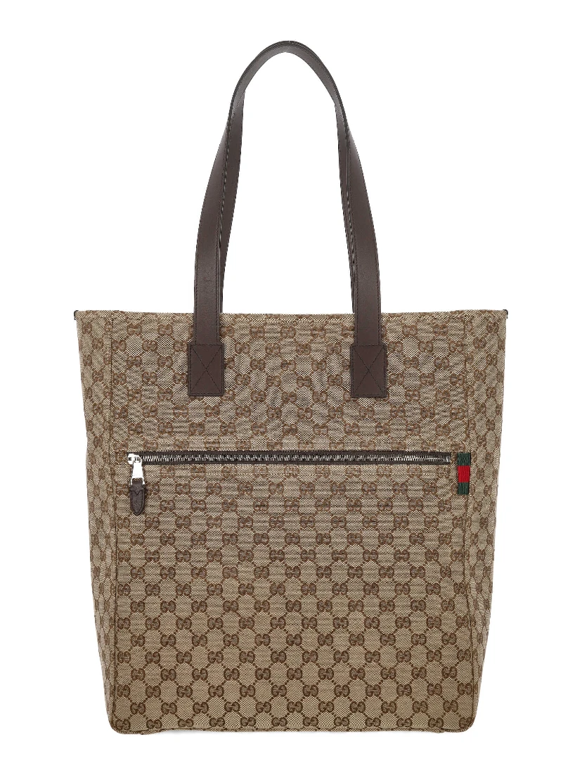 حقيبة قماشية بنقشة GG