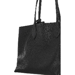 large Totissima reversible leather tote bag