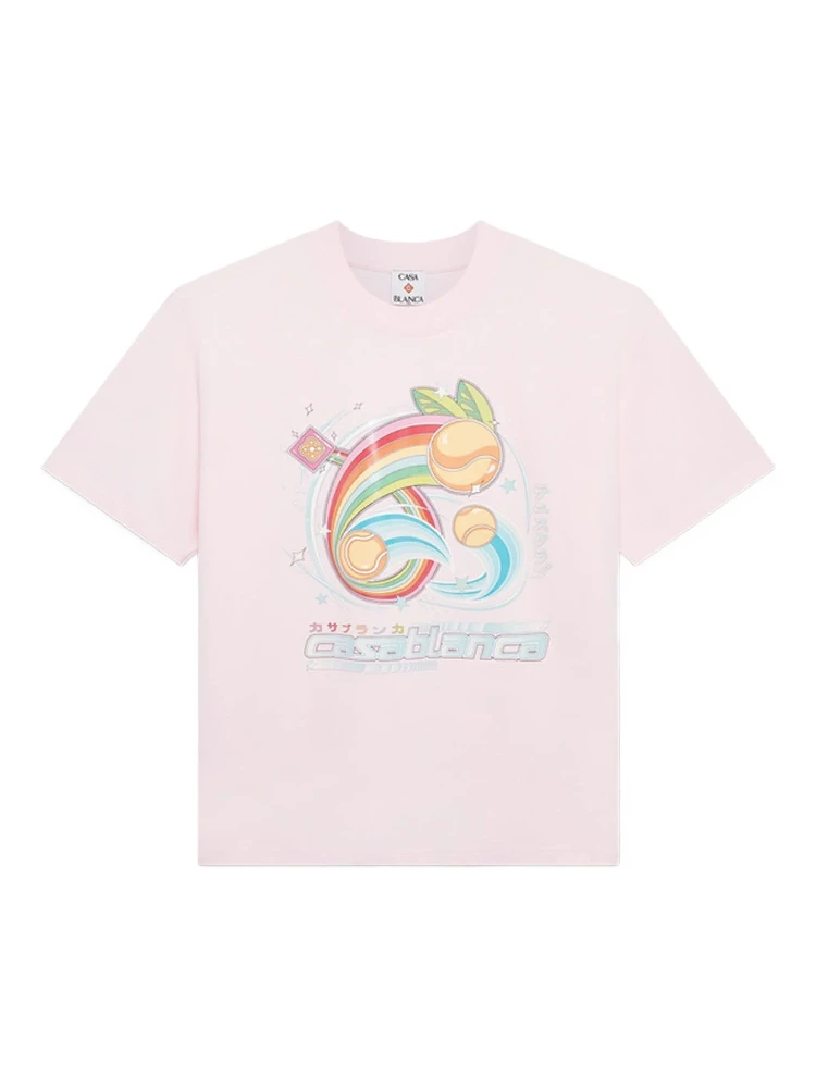 تيشيرتات وبولو كازابلانكا باللون الوردي