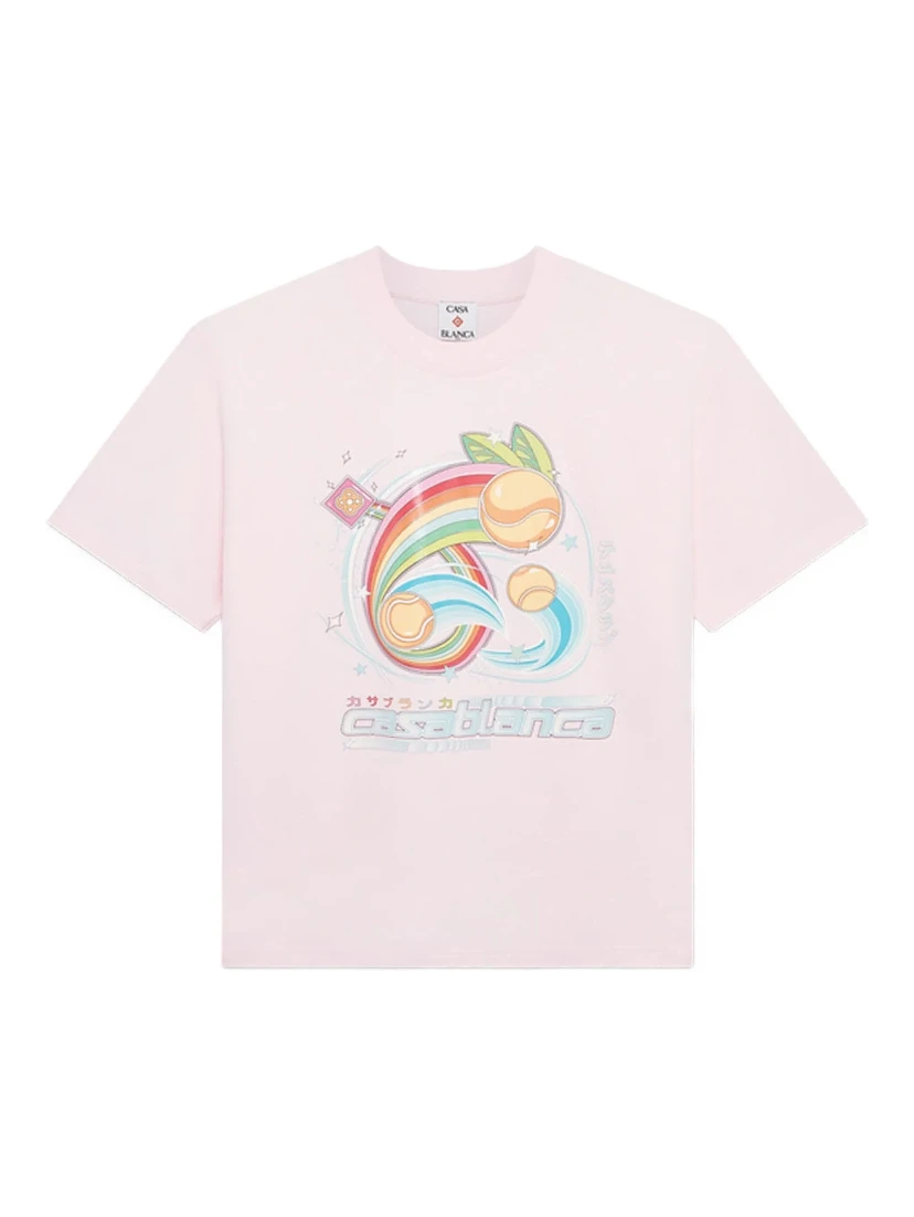 تيشيرتات وبولو كازابلانكا باللون الوردي