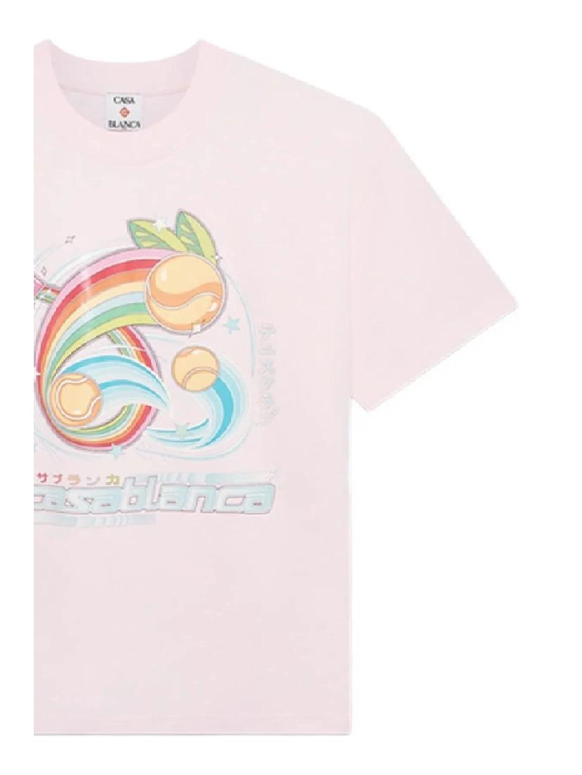 تيشيرتات وبولو كازابلانكا باللون الوردي