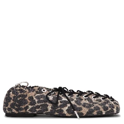 GANNI Flat shoes Brown