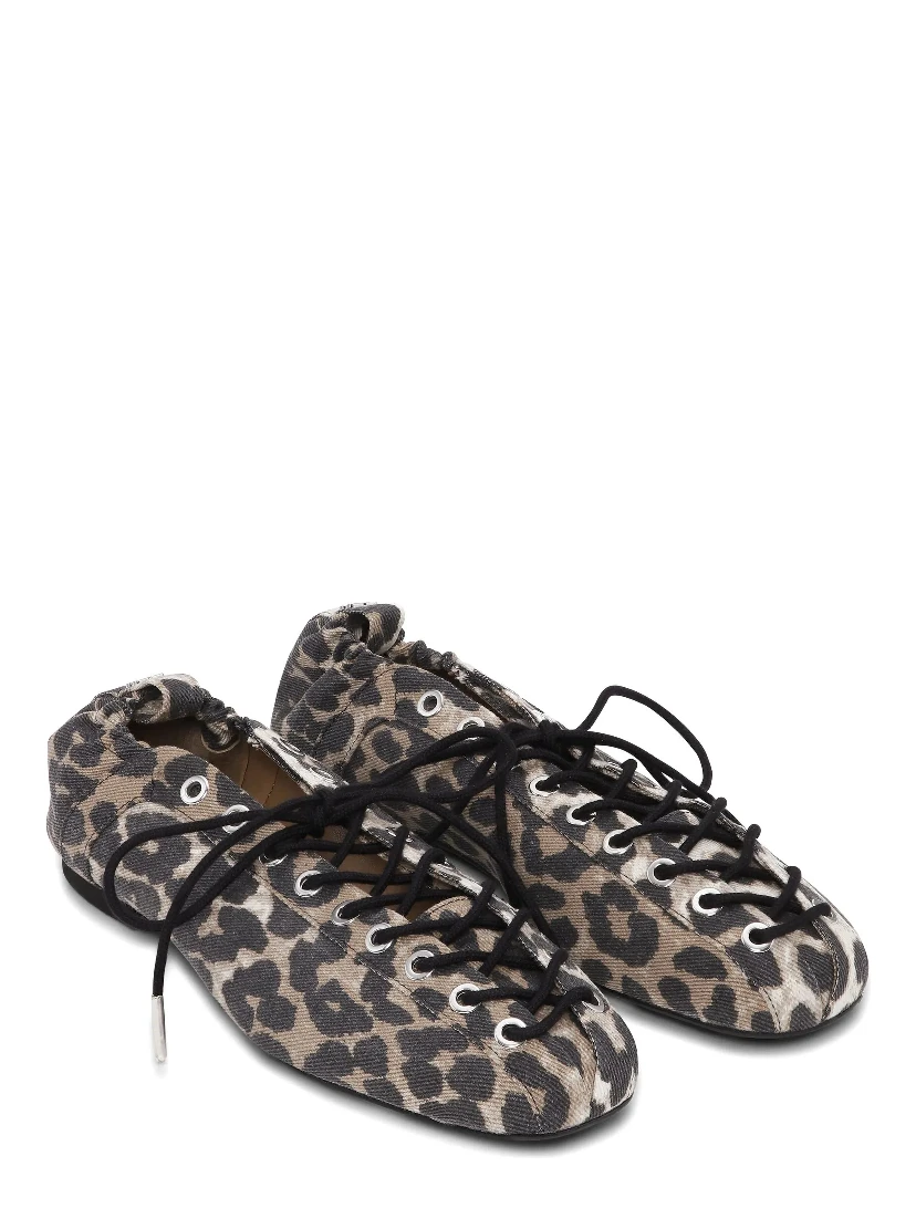 GANNI Flat shoes Brown