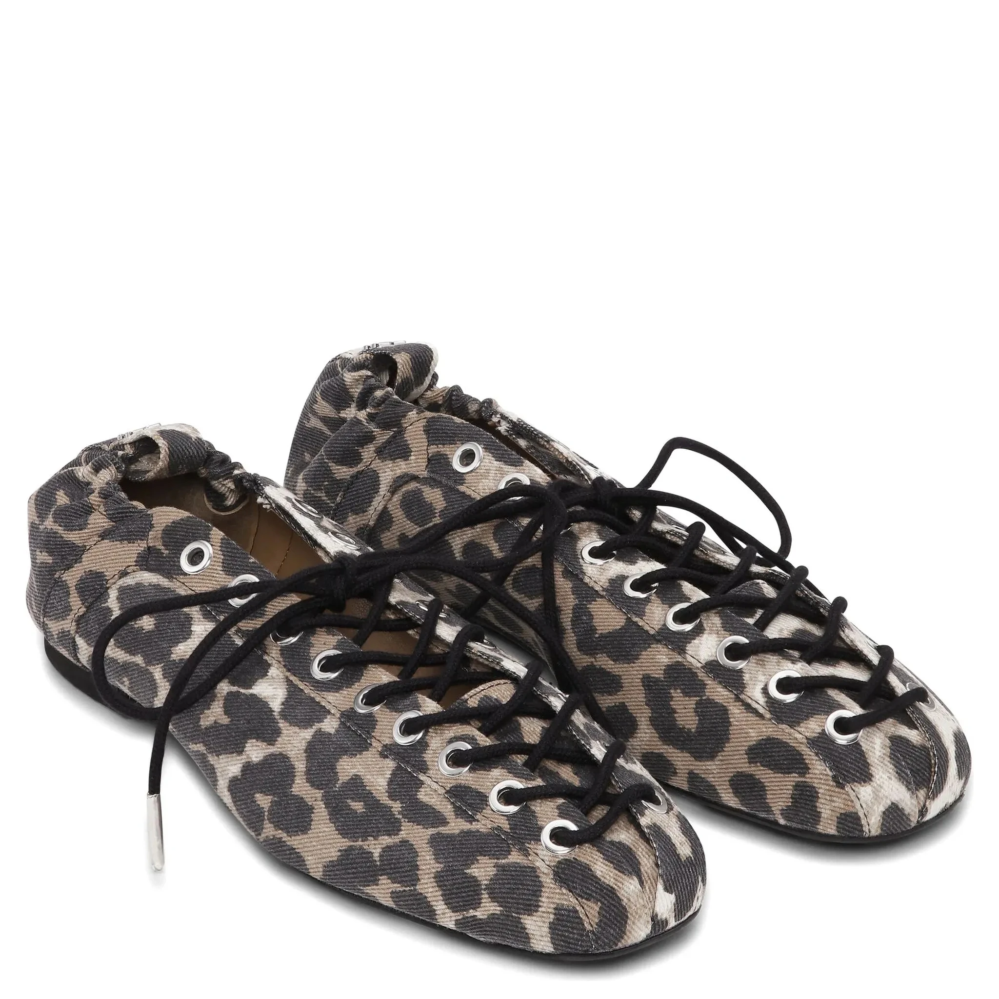 GANNI Flat shoes Brown