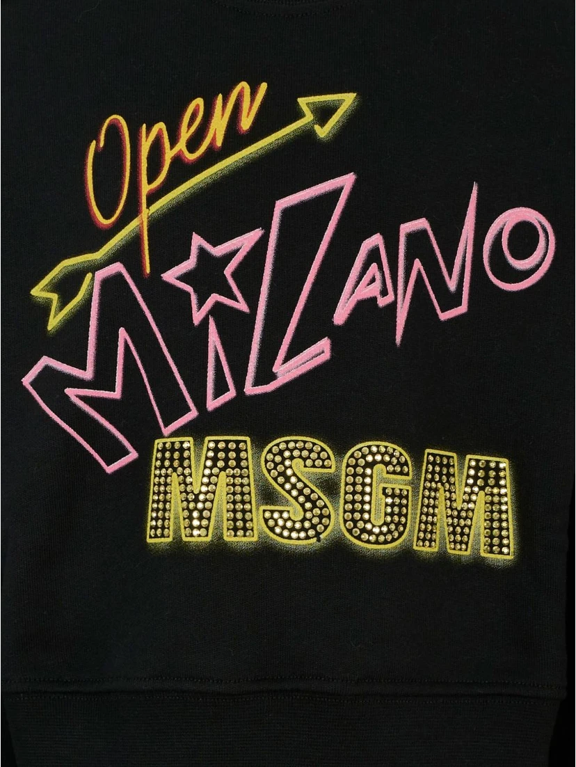 MSGM KIDS Sweaters Black