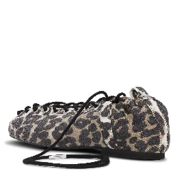 GANNI Flat shoes Brown