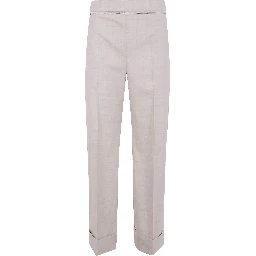 D.EXTERIOR Trousers Brown