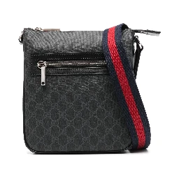 GG Black small messenger bag